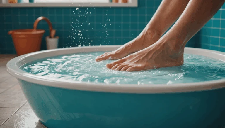 Les bienfaits du bain de pied au sel : recettes et conseils pratiques